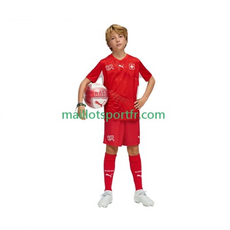 Maillot de Foot Suisse World Cup Enfant Domicile 2026
